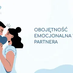 Para z sercem między nimi, symbolizująca brak chemii w związku. Obojętność emocjonalna wobec partnera.