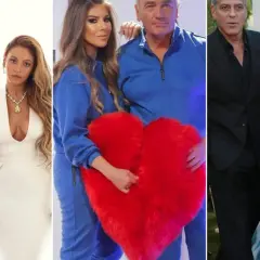 Jay-Z i Beyoncé, para z dużą różnicą wieku w związku, obok pary trzymającej serce i George'a i Amal Clooney.