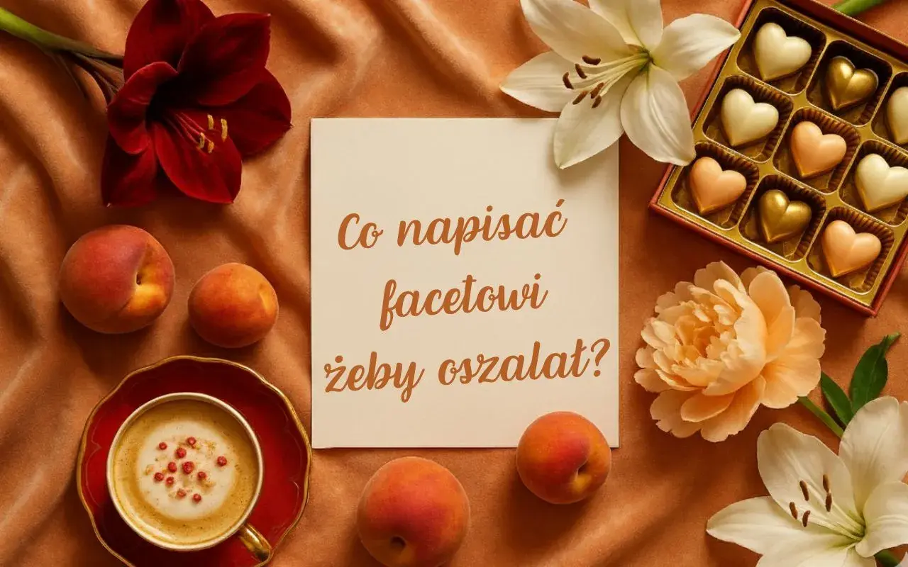 Słodkie serca, brzoskwinie i kawa. Jak rozkochać w sobie faceta przez smsy? Podpowiedź na kartce.