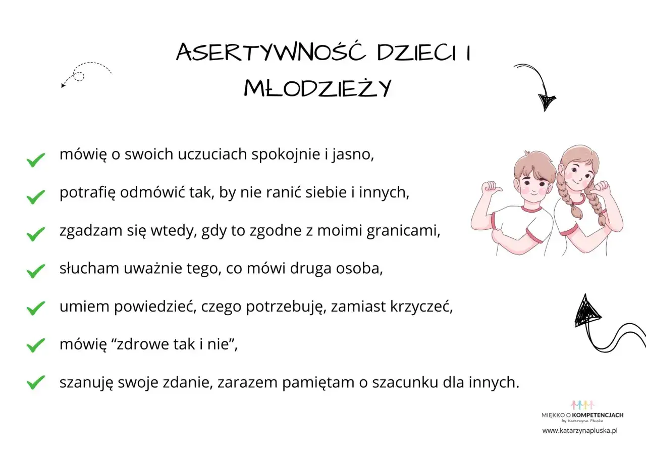 Dzieci potrafią mówić o uczuciach, odmawiać i stawiać granice. To klucz do zdrowych relacji i cięte riposty na pytania o dzieci.